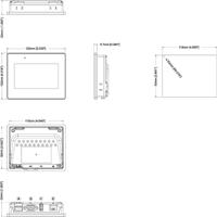 88970555 Crouzet em4, Millenium 3 Touch Screen HMI - 4.3 in, TFT LCD Display, 480 x 272