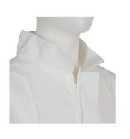 4440zl 3M White Unisex Visitor Coat, L
