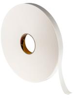 3m-9546-25mm-x-66m 3M SCOTCH 9546 White Foam Tape, 25.0mm x 66.0m, 1.15mm Thick