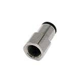 3114-16-21 Legris LF3000 Series Straight Threaded Adaptor, G 1/2 Female to Push In 16 mm, Threaded-to-Tube Connection Style