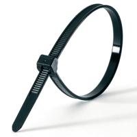 118-04900-t30los-pa66hs-bk HellermannTyton Cable Tie, 200mm x 3.4 mm, Black Polyamide 6.6 (PA66), Pk-100