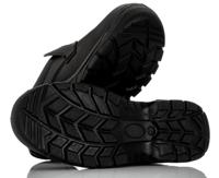 r503-08 RS PRO Unisex Black Steel Toe Capped Safety Shoes, UK 8, EU 42