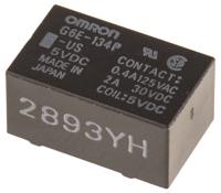 g6e-134p-us-dc5 Omron PCB Mount Power Relay, 5V dc Coil, 3A Switching Current, SPDT