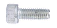 483-8326 RS PRO Bright Zinc Plated Steel Hex Socket Cap Screw, DIN 912, M6 x 16mm