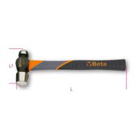 1377t-900 BETA Steel Ball-Pein Hammer with Fibreglass Handle, 900g