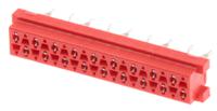 8-215079-8 TE Connectivity Micro-MaTch Series Straight Through Hole Mount PCB Socket, 18-Contact, 2-Row, 2.54mm Pitch, Solder