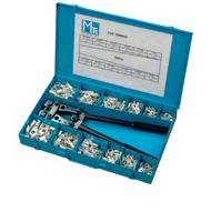 coftn50hx MECATRACTION Assorted Box with Tubular Lugs and Crimping Tool Crimp Terminal Crimp terminal Kit