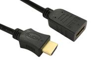 252-7127 RS PRO, 2m Male HDMI to Female HDMI High Speed 4K