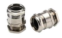 5210303059000200 Lapp SKINDICHT Series Metallic Nickel Plated Brass Cable Gland, M25 Thread, 15.8mm min., 17.8mm max., IP68