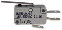 804-6203 RS PRO Long Straight Lever Micro Switch, Quick Connect Terminal, 16 A @ 250 V ac, SP-CO