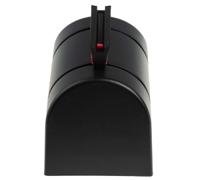 829-9078 RS PRO Black Polyester Retractable Barrier, 4.6m, Black Tape