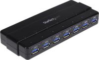 st7300usb3b StarTech.com 7 Port USB 3.0 USB A  Hub, AC Adapter Powered, 172 x 70 x 23mm
