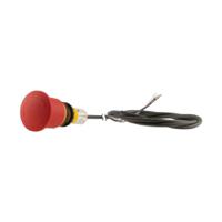 185155-c22-pvt45p-k02-p62 Eaton 185155 Series Turn to Release Emergency Stop Push Button, 45mm Cutout, 2NC, IP65, IP66, IP67, IP69K