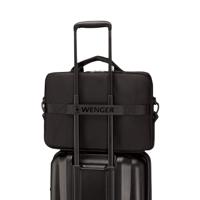 653299 Wenger XE Compact Brief 16in  Laptop Laptop Bag, Black