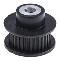 pp30mxl025mi RS PRO Timing Belt Pulley, Aluminium, Glass Filled PC 6mm Belt Width x 2mm Pitch, 30 Tooth