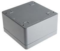 p-161609-enclosure Fibox Euronord II Series Grey Polyester Enclosure, IP66, IP67, Grey Lid, 160.5 x 160 x 91mm