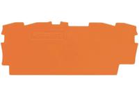 2002-1492 WAGO TOPJOB S, 2002 Series End and Intermediate Plate for Use with 2002 Series Terminal Blocks, IECEx