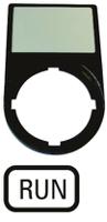 216497-m22s-st-gb7 Eaton Legend Plate for Use with RMQ Titan Series, Run