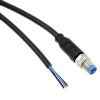 2273000-1 TE Connectivity Male 3 way M8 to Free End Sensor Actuator Cable, 1.5 m