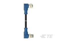 t4162214002-001 TE Connectivity Male/Female 2 way M12 to 2 way M12 Sensor Actuator Cable, 500 mm