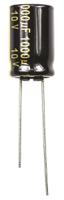 eeufm1a102 Panasonic 1000μF Aluminium Electrolytic Capacitor 10V dc, Radial, Through Hole - EEUFM1A102