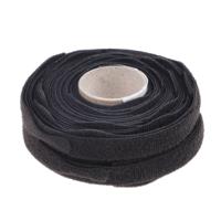 449-9189 RS PRO  Self Engaging Black Hook & Loop Tape, 20mm x 200mm