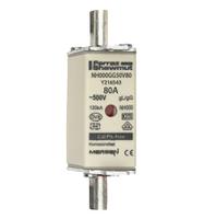 y216543c-nh000gg50v803 Mersen 80A NH Fuse, NH000, 500V ac