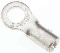 125-3 JST, R Uninsulated Ring Terminal, 3mm Stud Size, 0.25mm² to 1.65mm² Wire Size