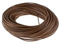 4510032 Lapp ÖLFLEX® H05V-K Series Brown 0.75 mm² Hook Up Wire, 18AWG, 24/32, 100m, PVC Insulation,