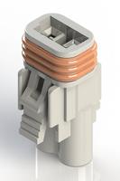 572-002-000-200 EDAC Wire to Wire Connector Cable Mount Socket, 2P, Crimp Termination, 10A, 300 V