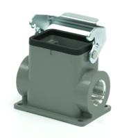 208-4298 RS PRO Heavy Duty Power Connector Housing, M25 Thread, Side Entry