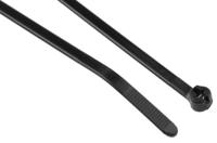 7tcg009450r0198-tyb25mx Thomas & Betts Cable Ties, Stainless Steel Barb Locking, 186mm x 4.8 mm, Black Nylon, Pk-1000