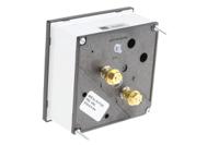 d96mis5a4-001 HOBUT D96SD Analogue Panel Ammeter FSD 0/5A Dual Scale 0/10A & 0/3A AC, 92mm x 92mm Moving Iron
