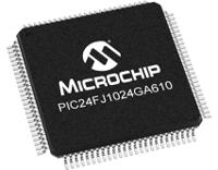 pic24fj1024ga610-ipt Microchip PIC24FJ1024GA610-I/PT, 16 bit PIC, PIC24F Microcontroller, 16 MHz, 1MB FLASH, 100-Pin TQFP