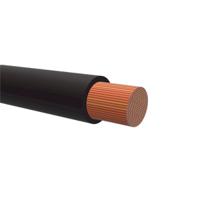 50720-6 NEMIQ 50720 Series Black 4 mm² Hook Up Wire, 1, 6m, PVC Insulation,