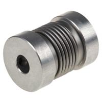 550162020 Huco Bellows Coupling, 16mm Outside Diameter, 5mm Bore, 21mm Length Coupler