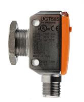 ugt585 ifm electronic Ultrasonic Block Proximity Sensor, M18, 1.2 m Detection, PNP NO/NC, 10 → 30 V dc