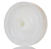 4022 LAG White Polyamide Hygienic, Low Rolling Resistance, Non-Marking Trolley Wheel, 175kg