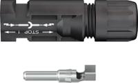 320017p0010-ur Staubli Cable Coupler MC4 Series, Male, Panel Mount Solar Connector, Cable CSA, 4mm², Rated At 39A, 1 kV PV-KST4