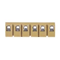 274220000 Weidmuller Terminal Strip, 6-Way, 24A, 22 → 12 AWG Wire, Screw Termination