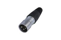 rcx3m-z-001-0 REAN Products Socket Mount XLR Connector, Male, IP65, 3 Way