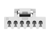 1-2232979-6 TE Connectivity, 1-2232979 Plug Connector Housing, 2mm Pitch, 6 Way, 1 Row Vertical