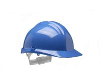 9013157-s01cbc Centurion Safety 1100 Blue Safety Helmet, Adjustable