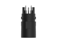 225251-e ERNI Circular Connector, 5 Contacts, Board, M12 Connector, Plug, Male, M12 Connector Series