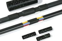 380-04007-lvk-5x6-25-po-x-bk HellermannTyton LVK Heat-Shrink Cable Joint Kit, Straight Joint Type , 6 → 25mm²
