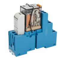 583480240060sma Finder 58 Series Interface Relay, DIN Rail Mount, 24V ac Coil, 4PDT, 4-Pole