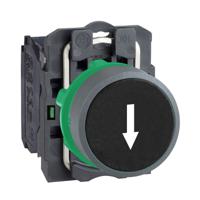 xb5aa3351c0 Schneider Electric XB5 Series Push Button, 22mm Cutout, 1 NO, 600V, IP66, IP67