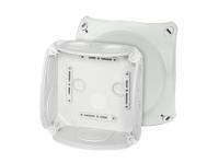 dk0600g HENSEL Grey Polypropylene Junction Box, IP66, 130 x 130 x 70mm