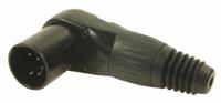 268-3255 RS PRO Cable Mount, Chassis Mount XLR Connector, Right Angled, Male, 50 V, 5 Way