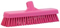 70601 Vikan Hard Bristle Pink Scrubbing Brush, 46mm bristle length, PET bristle material